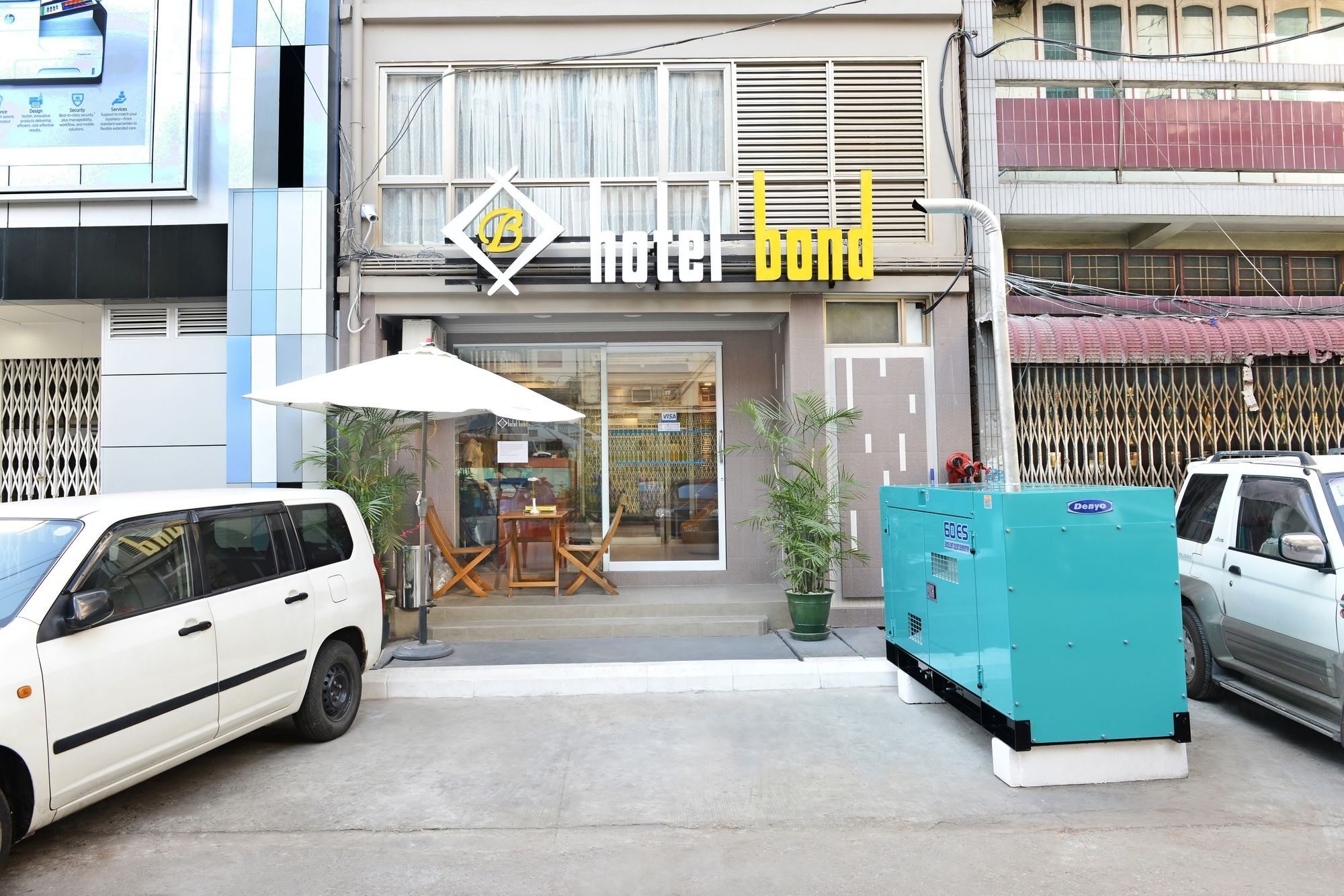 Hotel Bond Rangoon Buitenkant foto